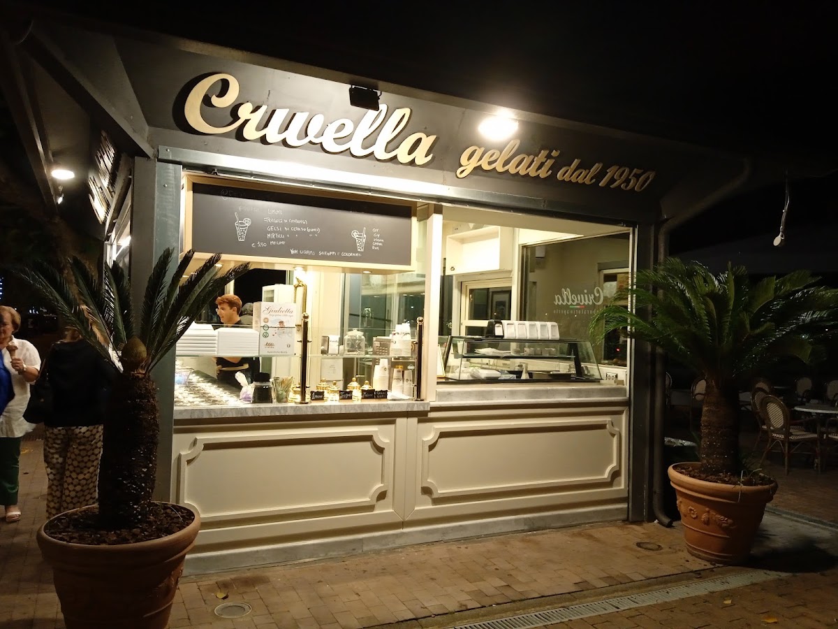 Il locale visto dall'interno.