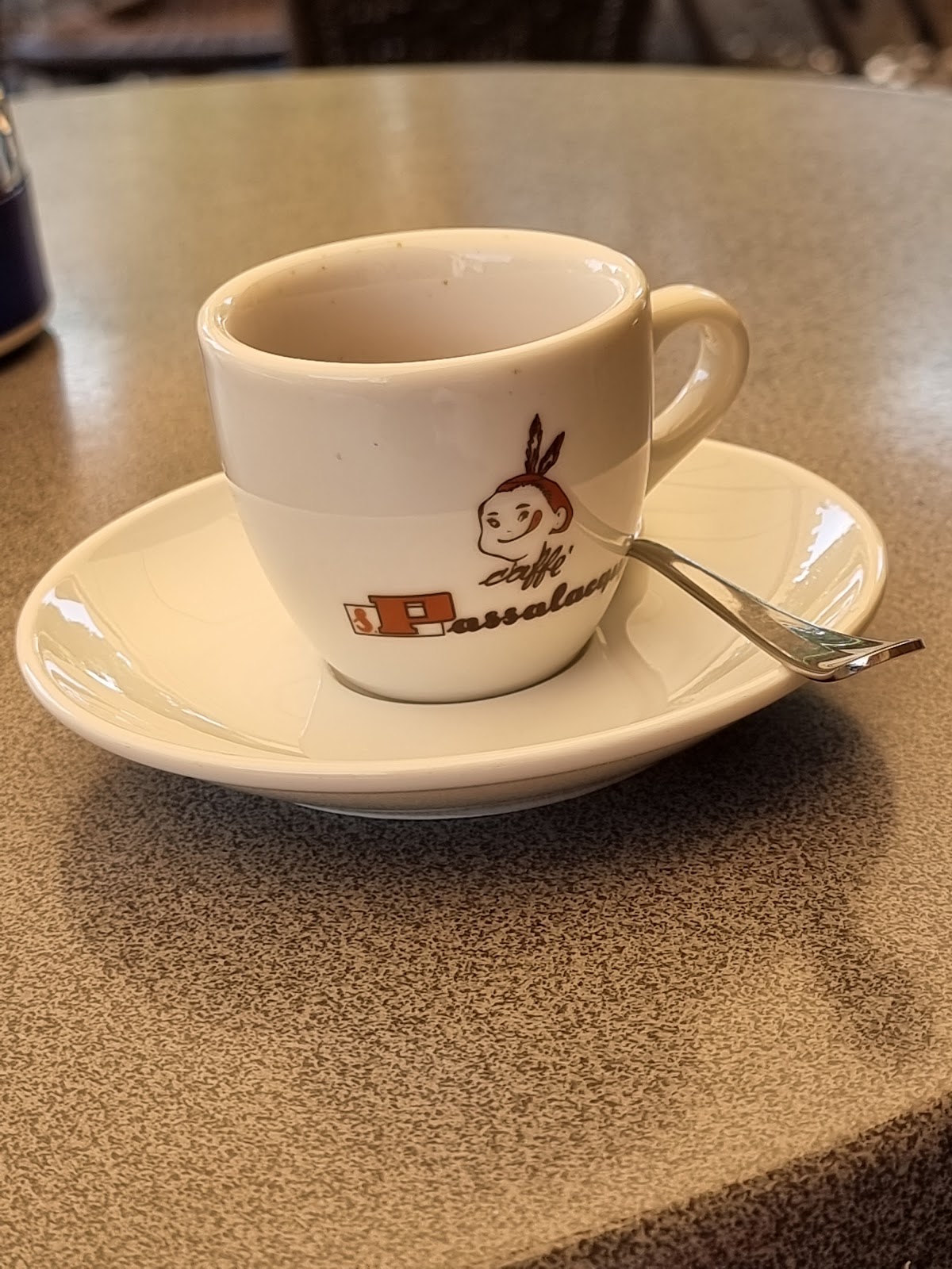 Il locale in servizio.