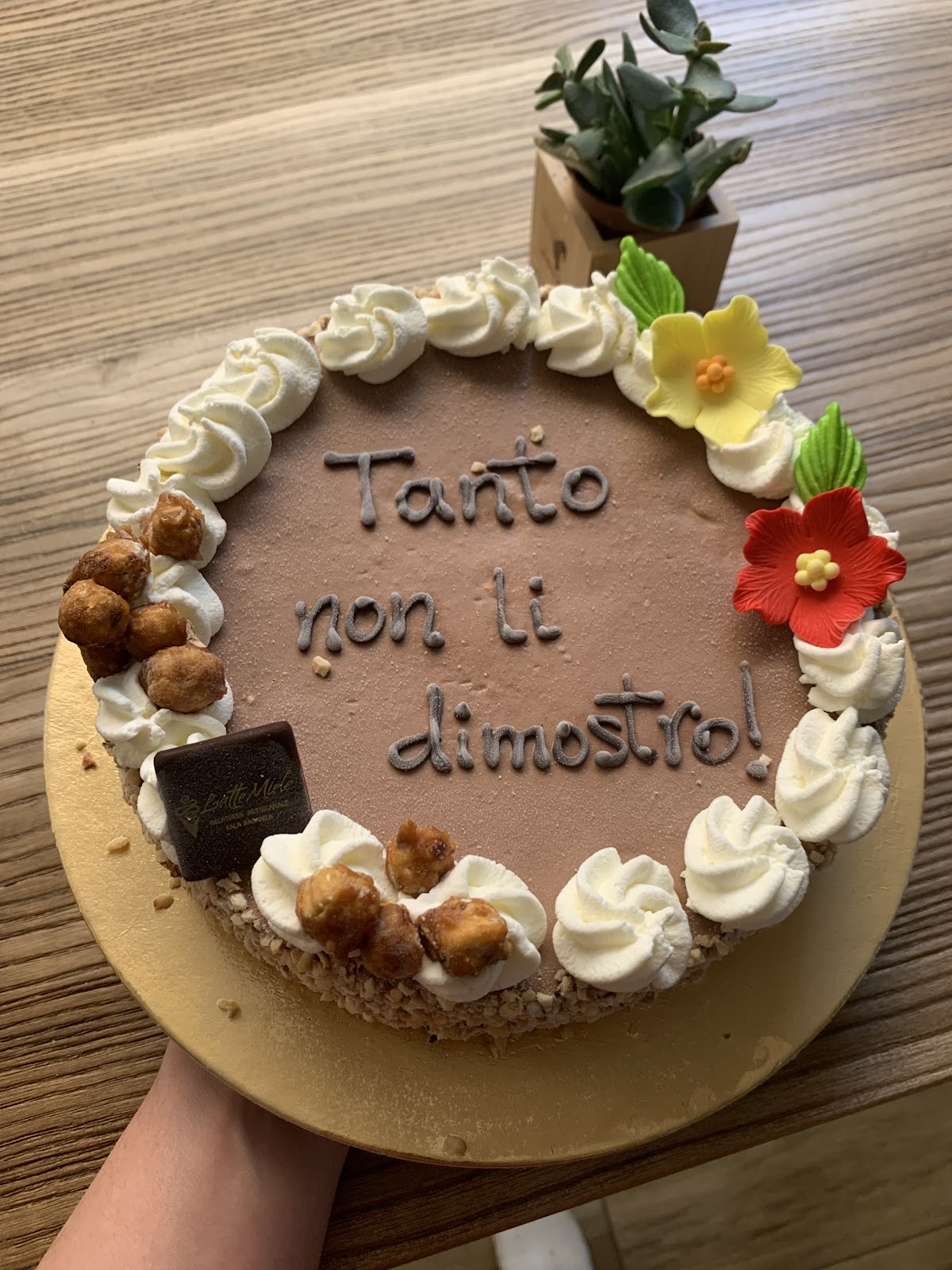 Le vaschette in vetrina.