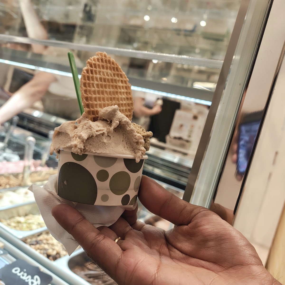 Il gelato della casa.