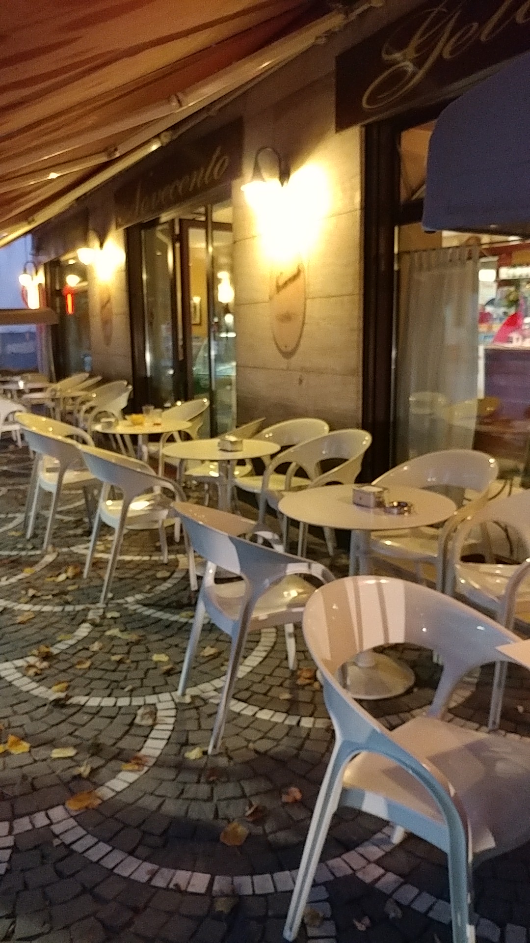 Il gelato servito.