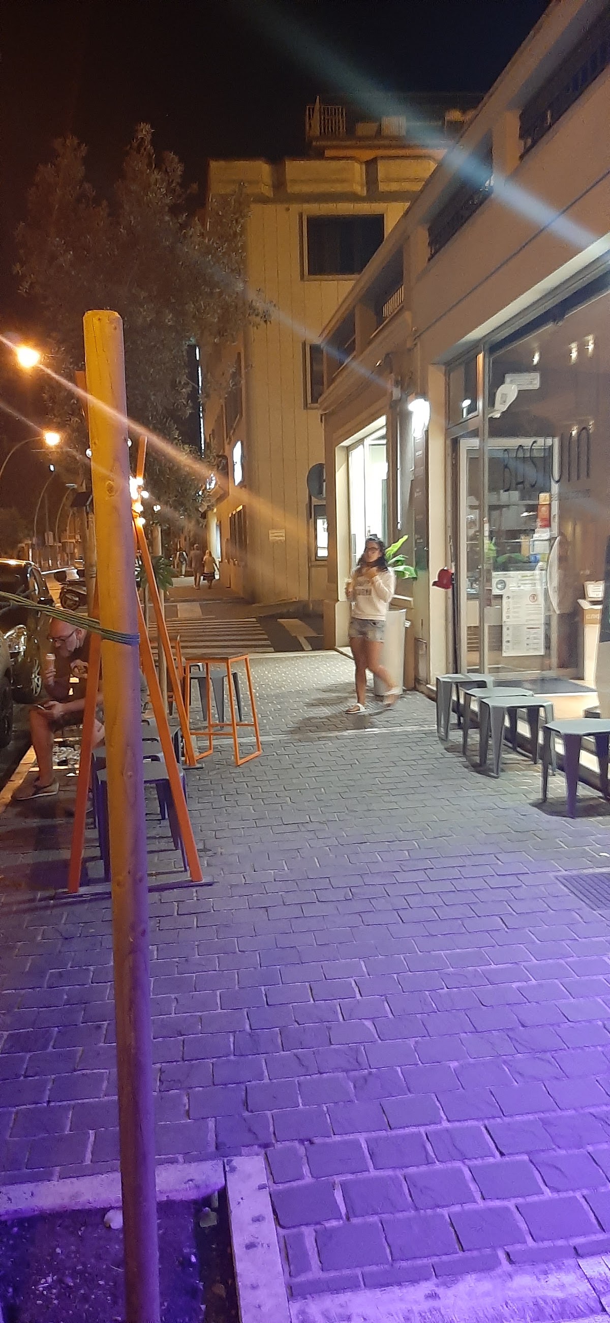 Il locale in servizio.