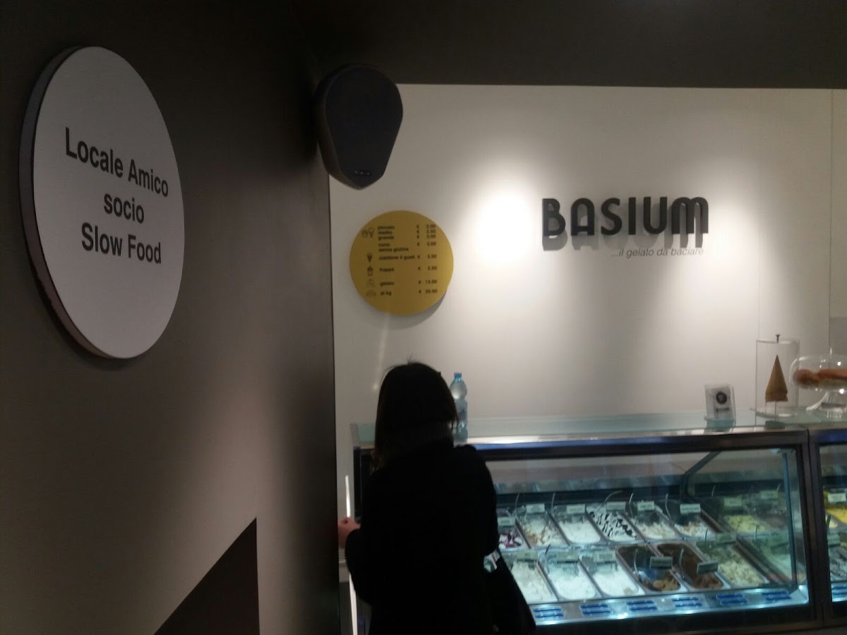 Il gelato della casa.