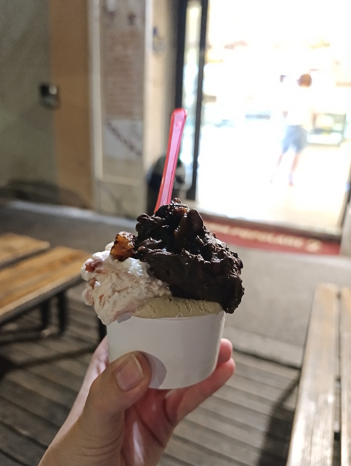 Il gelato della casa.