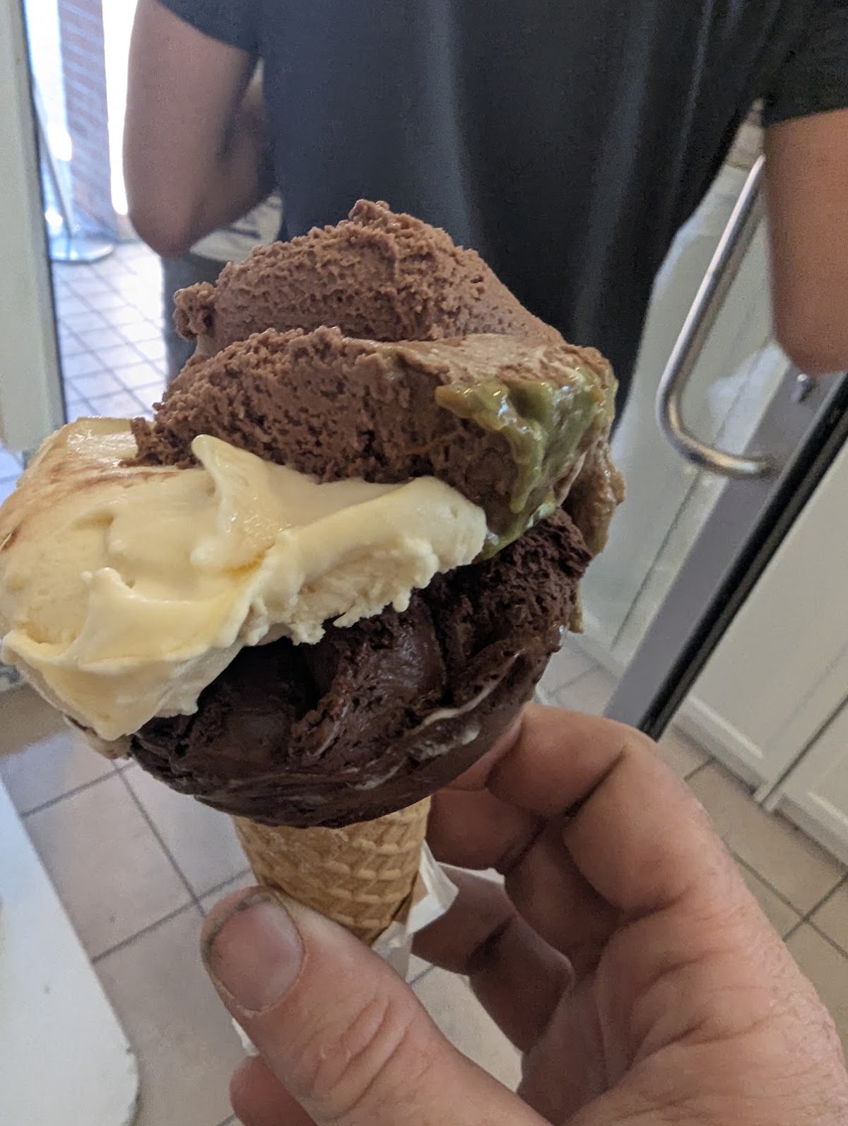 Il gelato della casa.