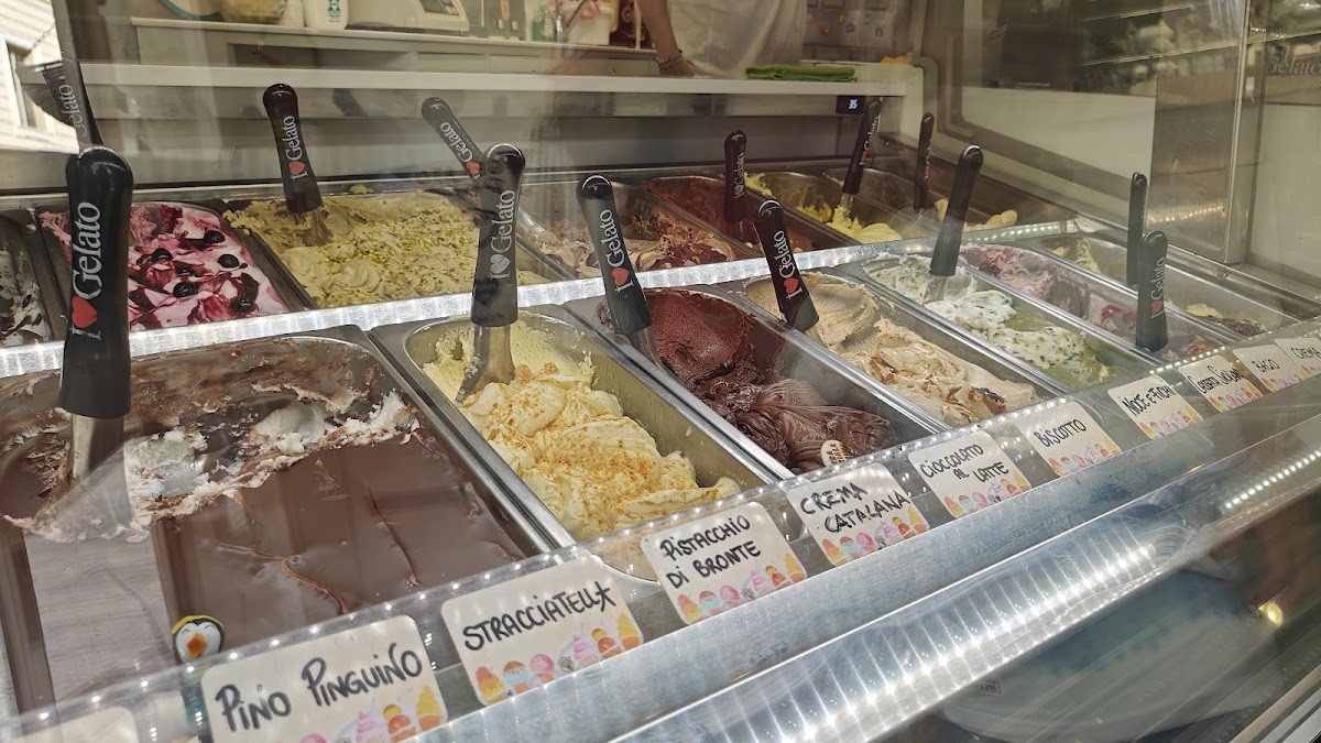 Un dettaglio del banco.