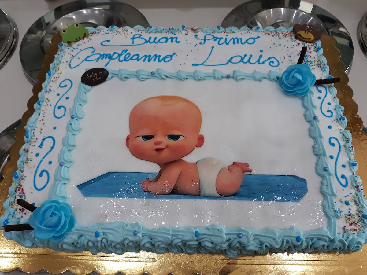 Un dettaglio del banco.