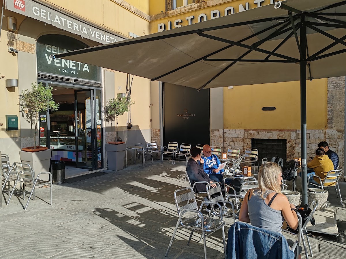 Il gelato servito.