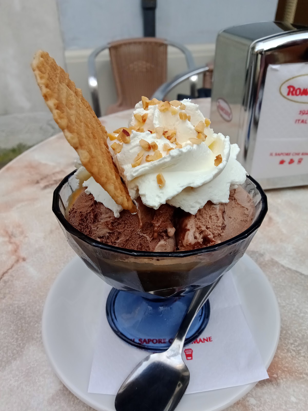 Il gelato della casa.