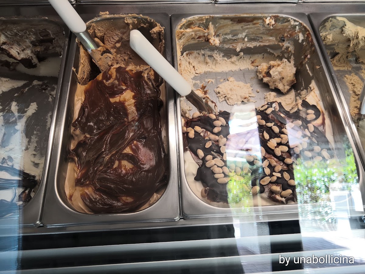 Il gelato servito.