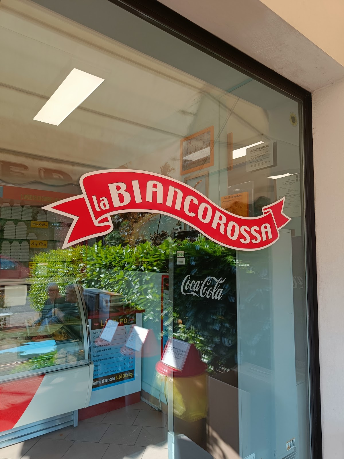Il locale in servizio.