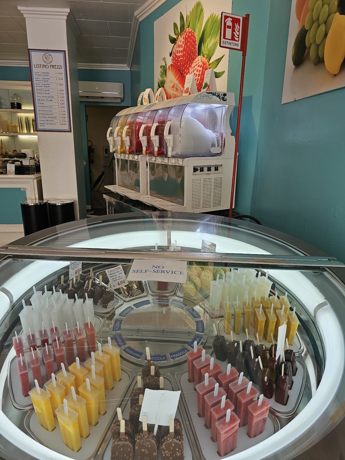 Il gelato della casa.