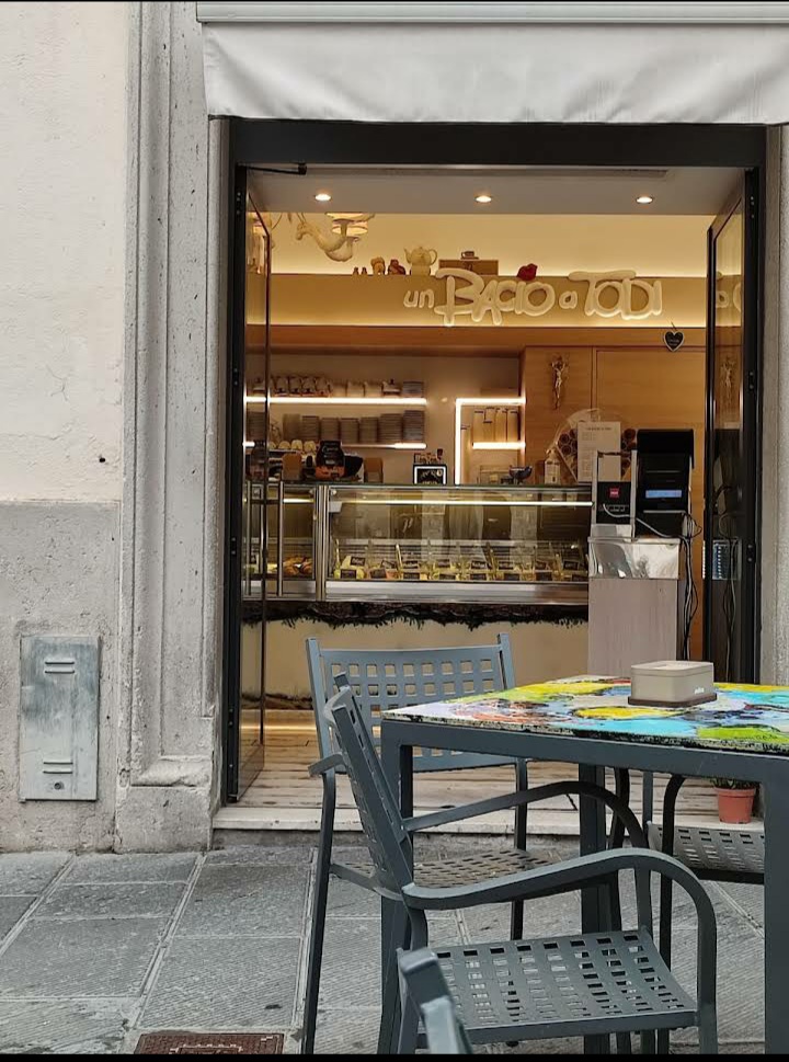 Il gelato servito.