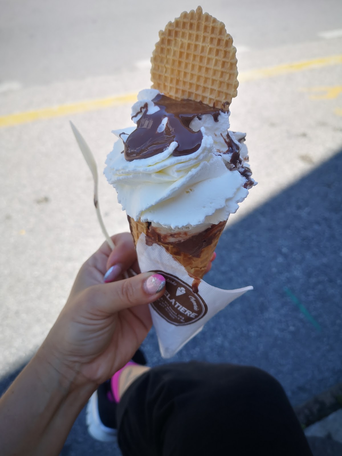 Il gelato della casa.