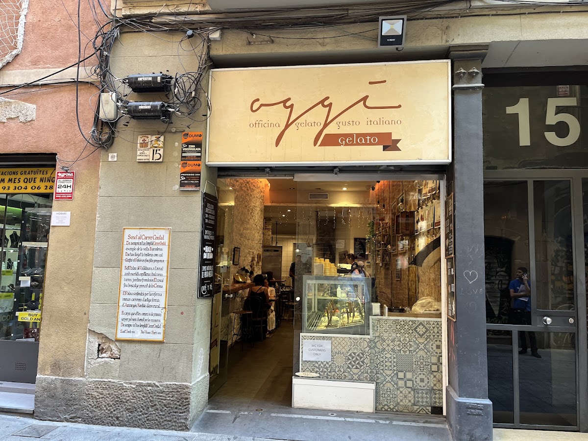 OGGI Gelato — el local