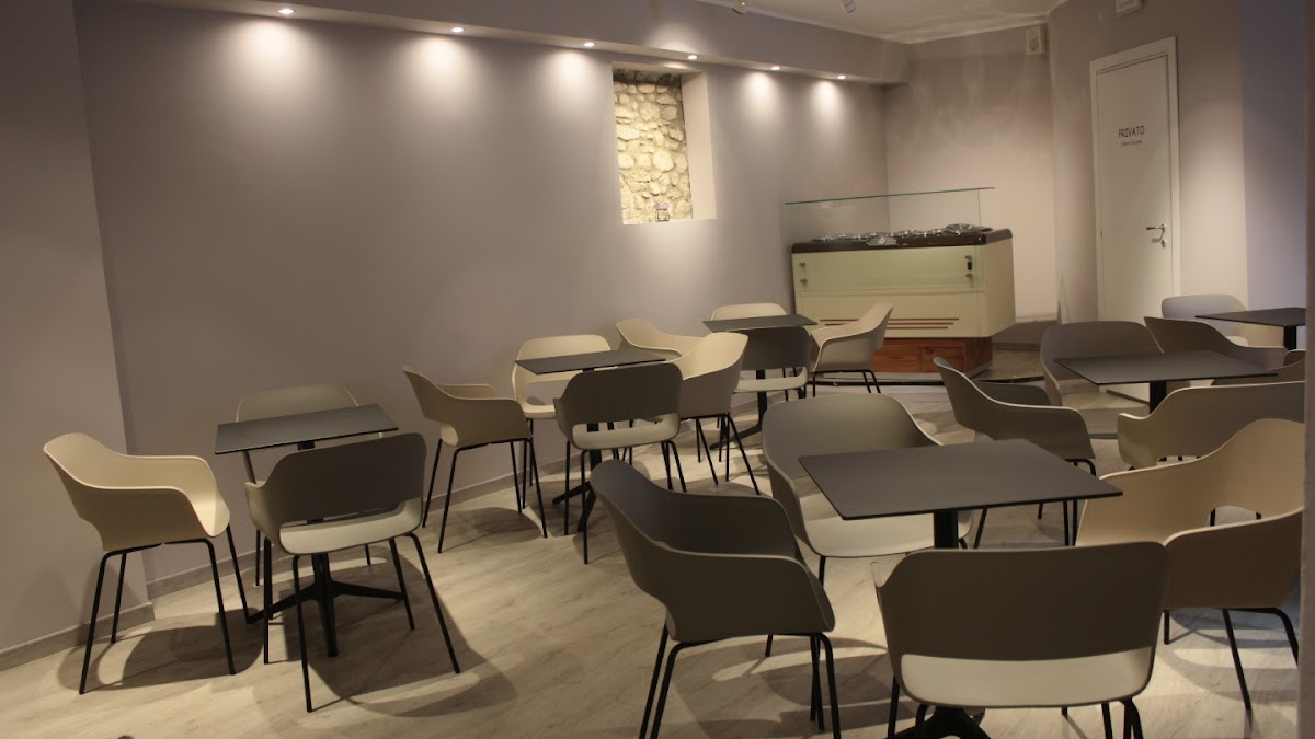 Il gelato servito.