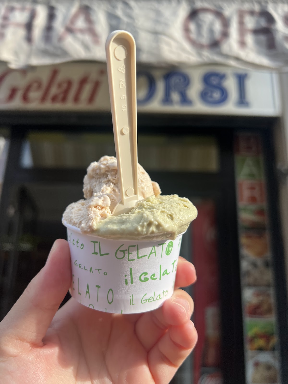 Il locale in servizio.