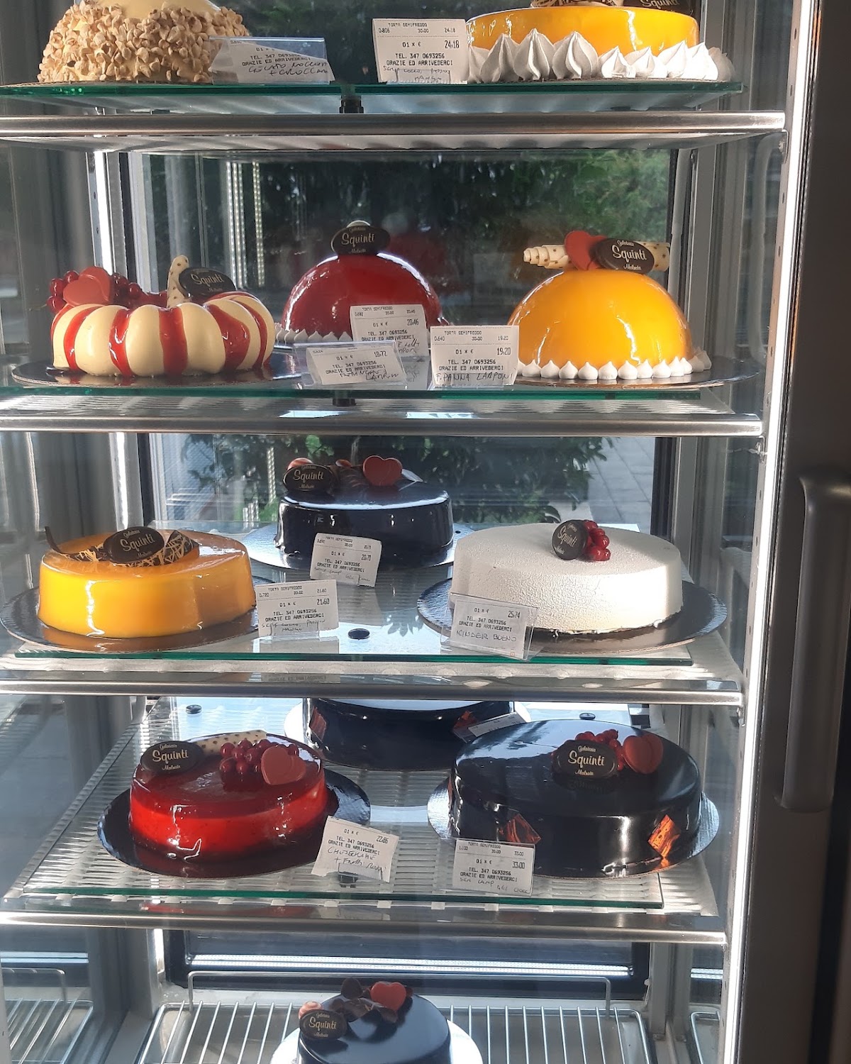 Il gelato servito.