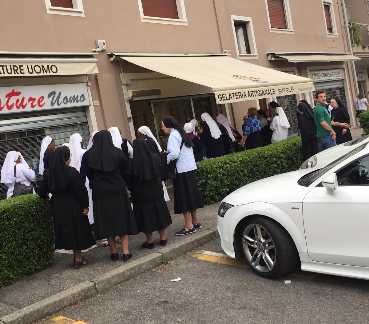 Il locale in servizio.