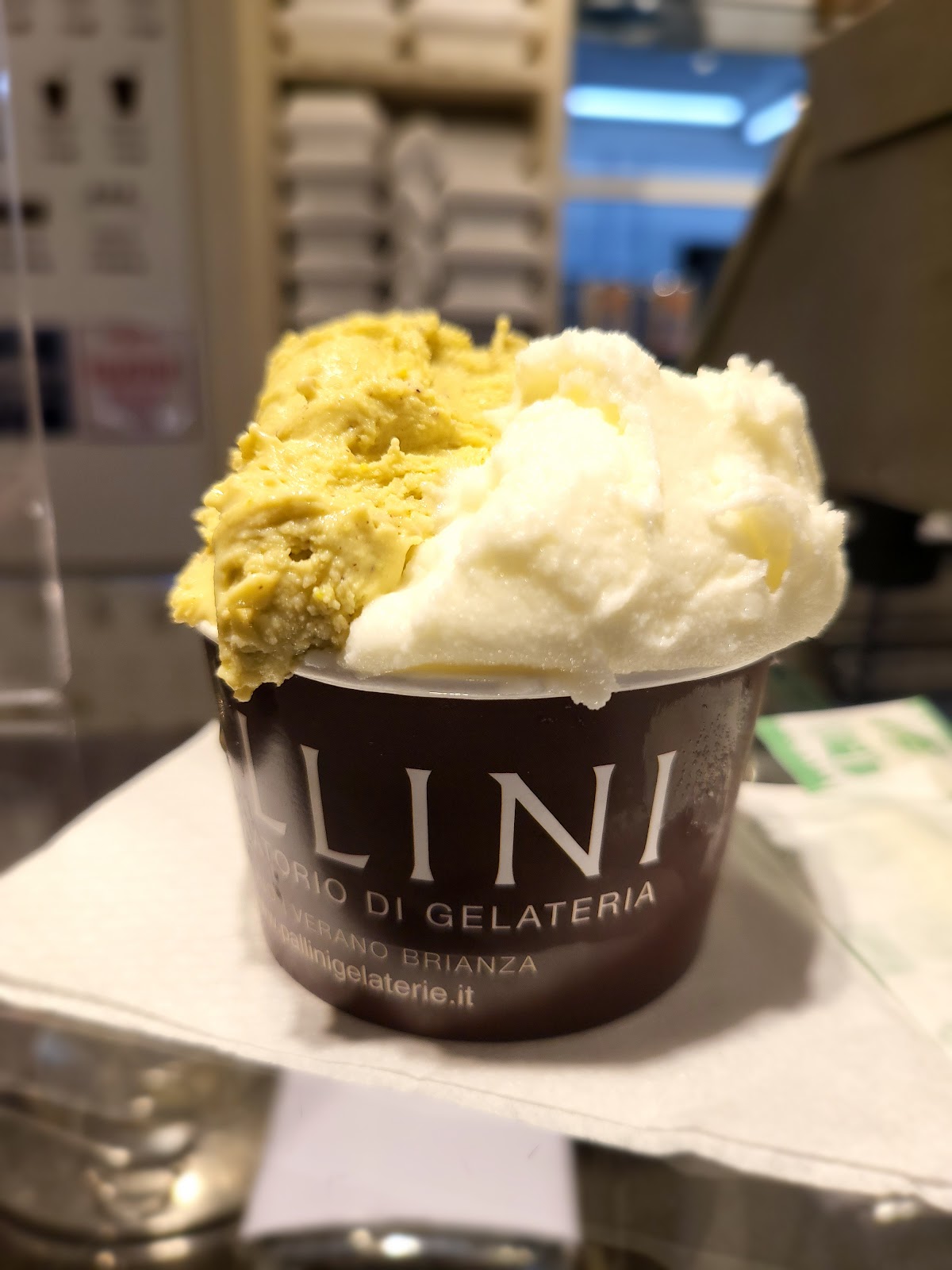 Il gelato della casa.