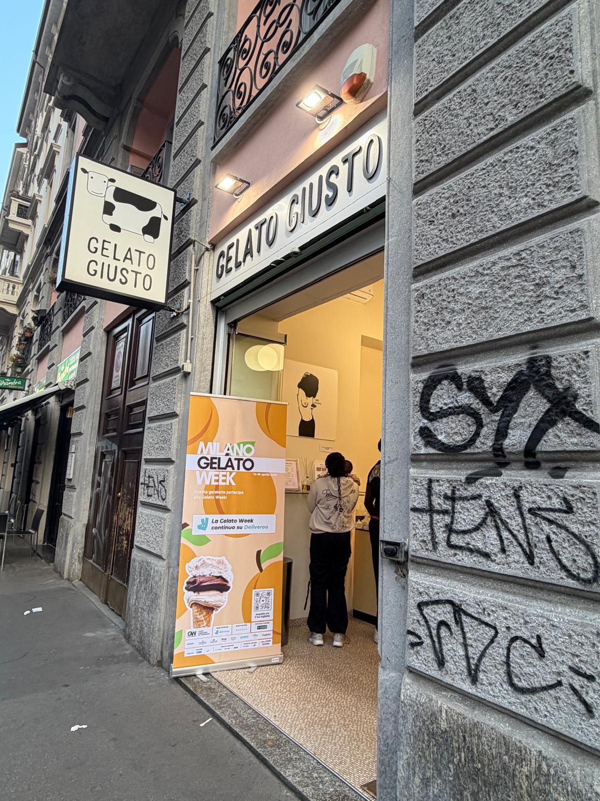Un dettaglio del banco.