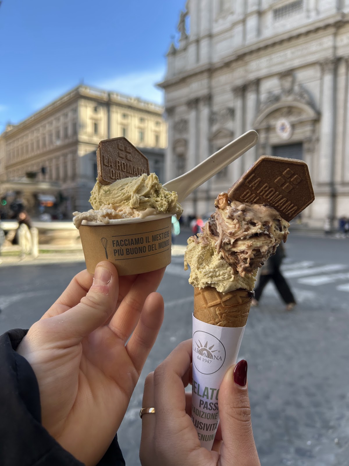 Il gelato della casa.