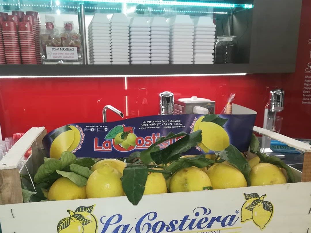Il locale visto dall'interno.