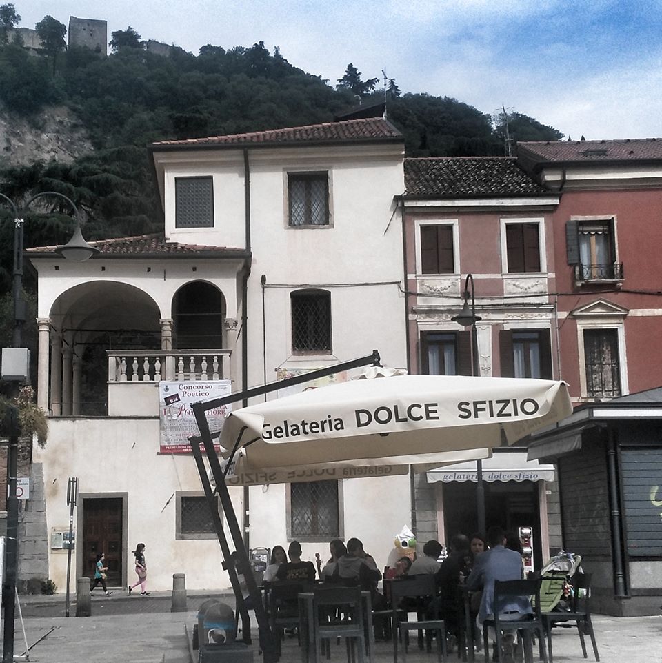 Il gelato servito.