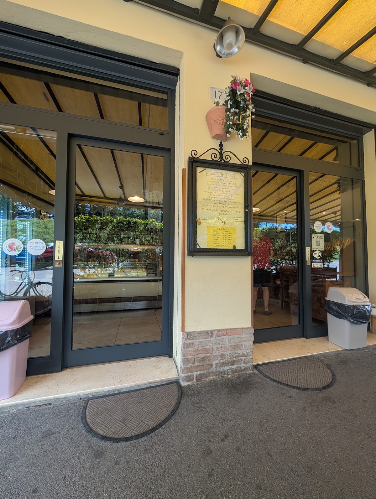 Il gelato della casa.