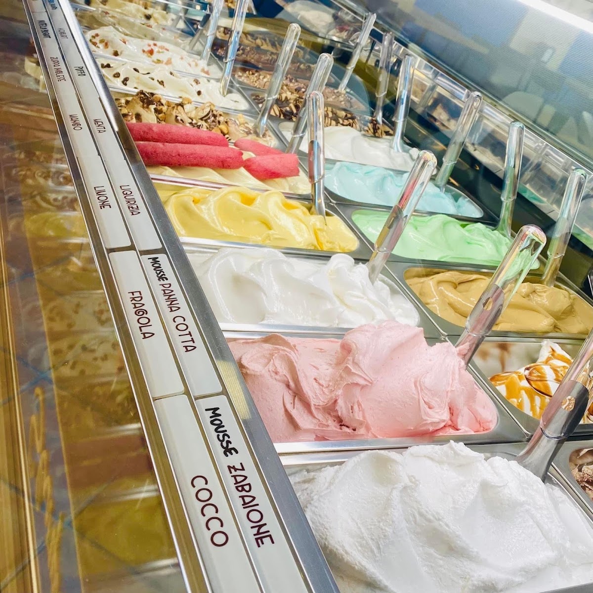 Il gelato della casa.
