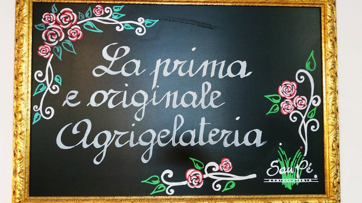 Il gelato servito.