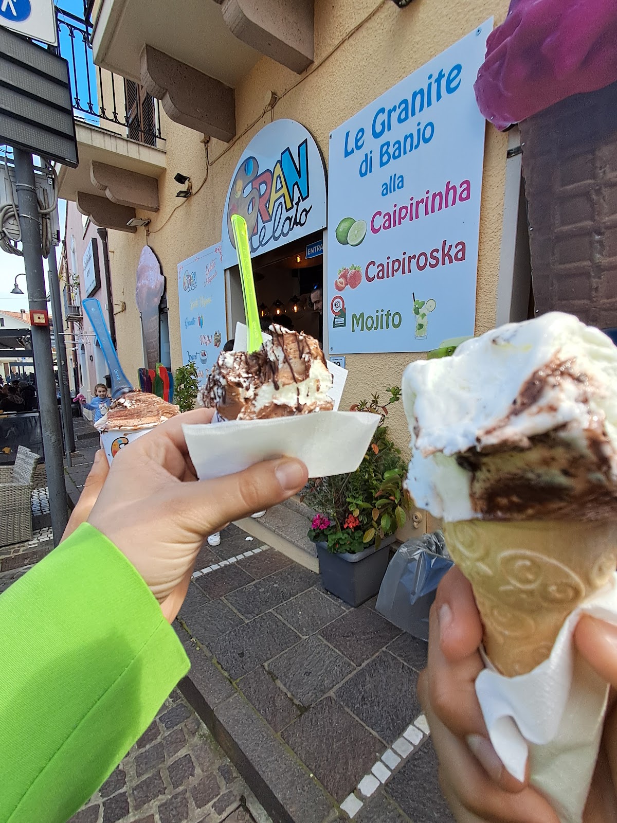 Il gelato della casa.