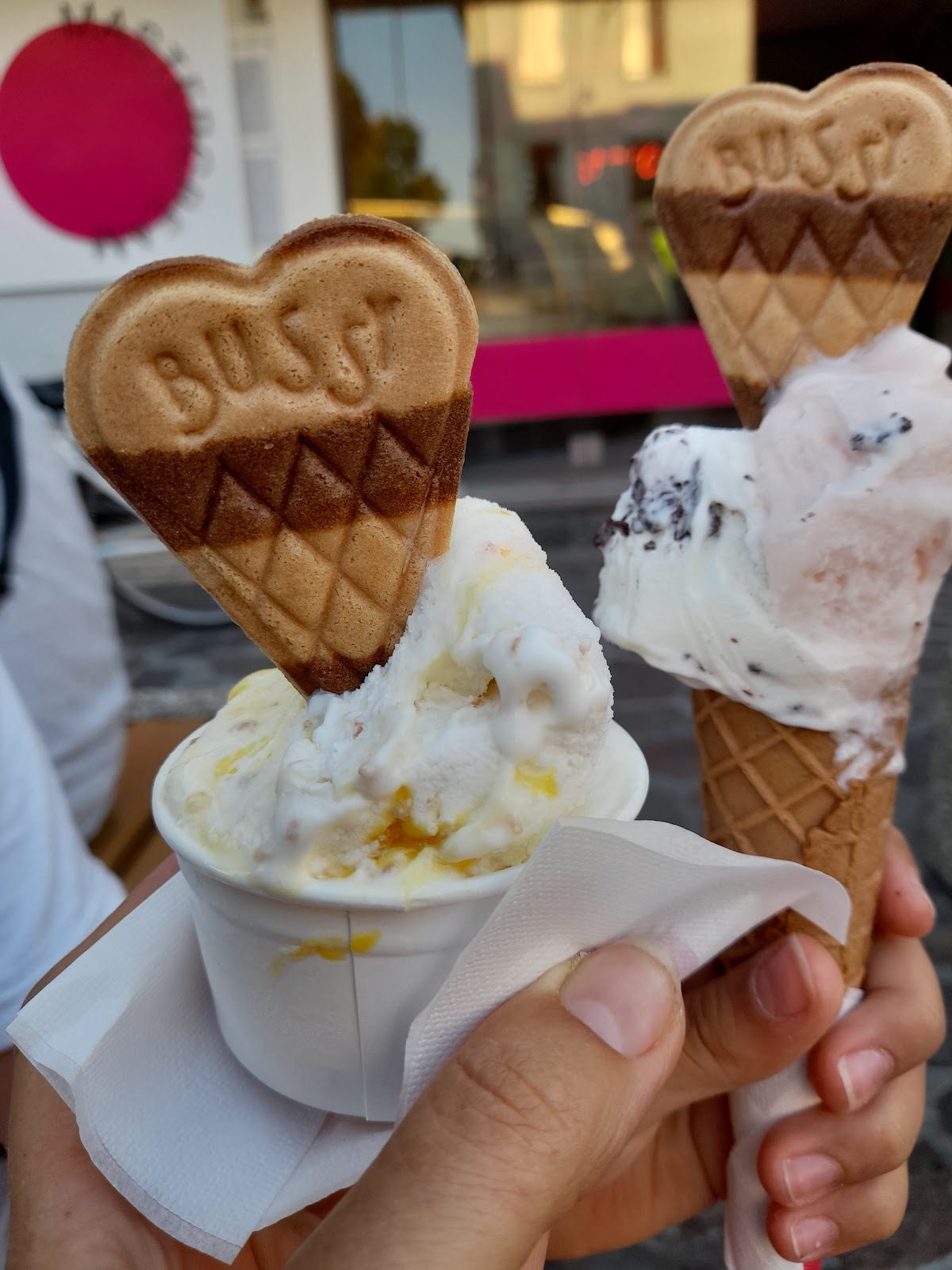 Il gelato della casa.