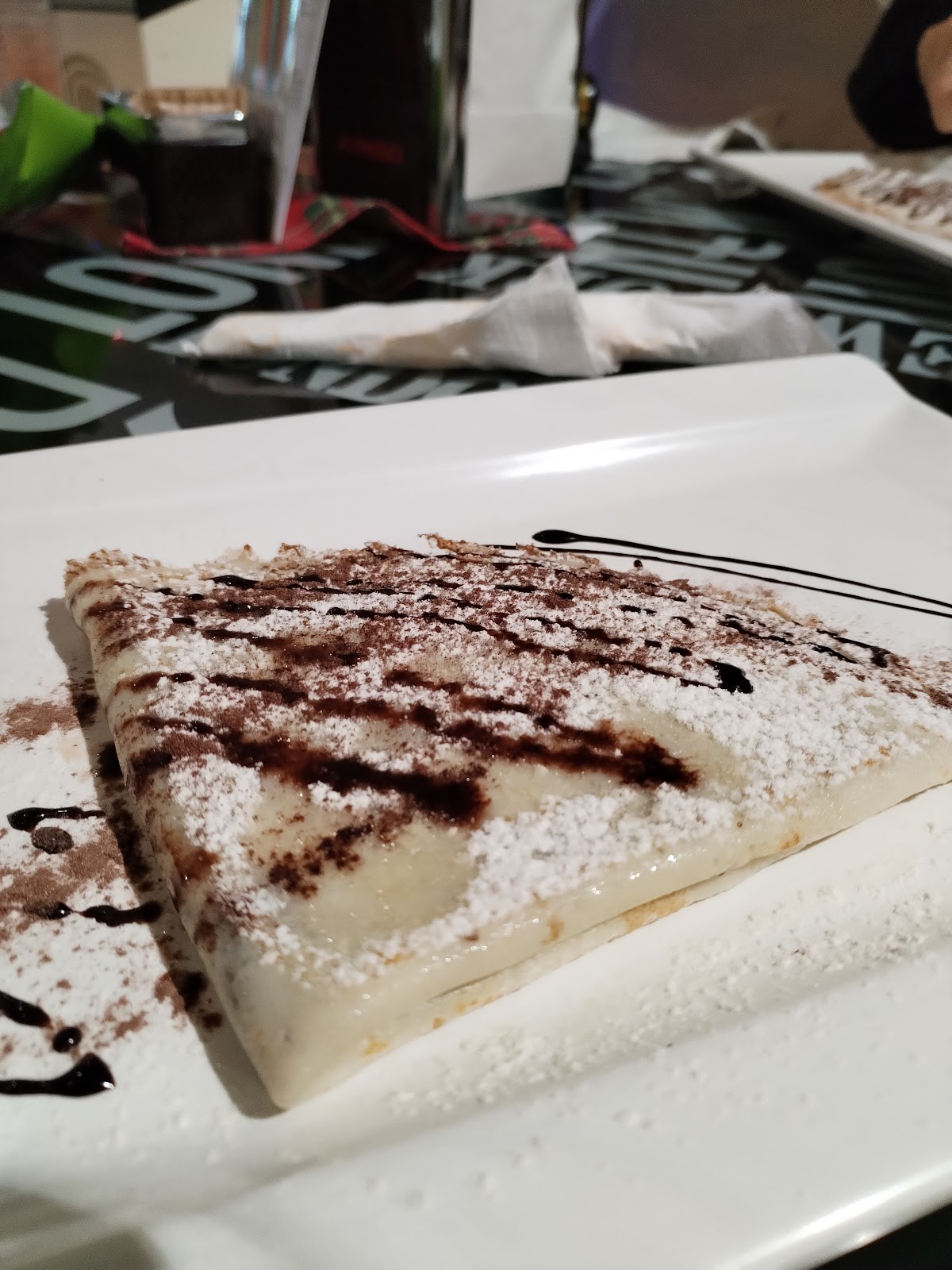 Un dettaglio della vetrina.