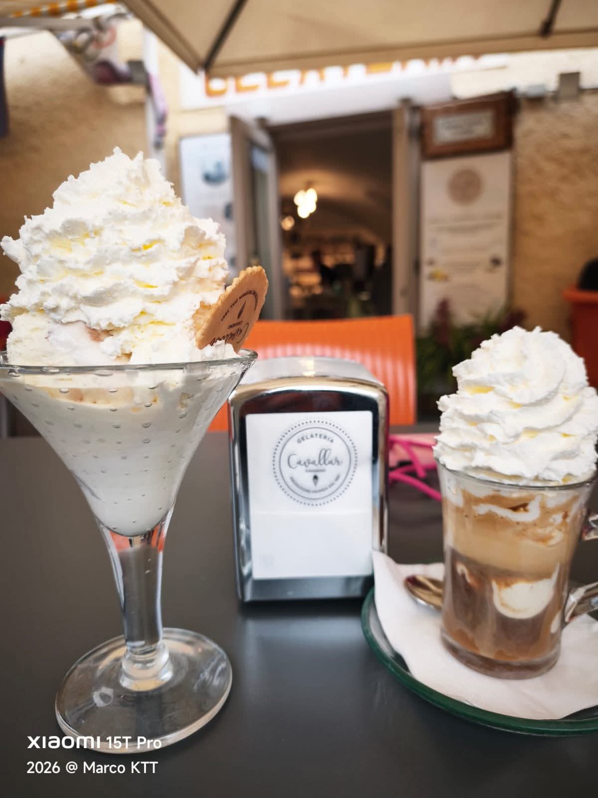 Il gelato della casa.