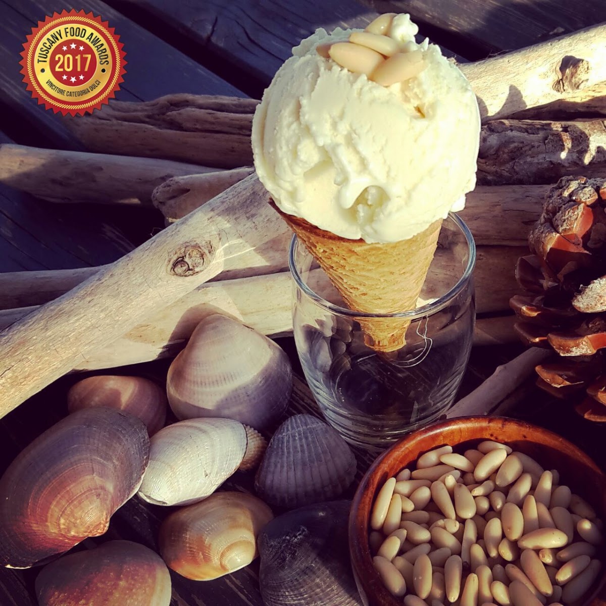 Il gelato della casa.