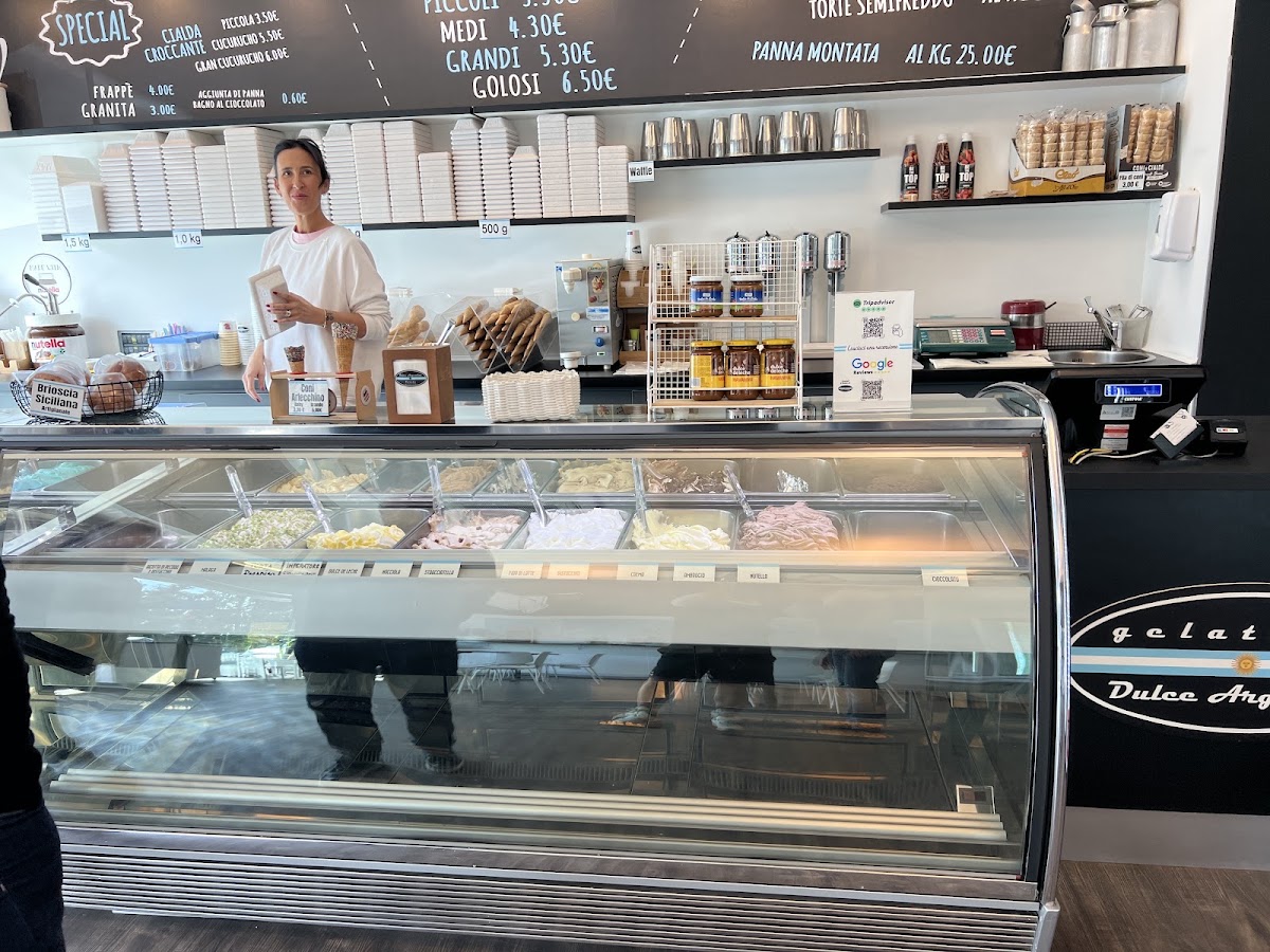 Il gelato della casa.