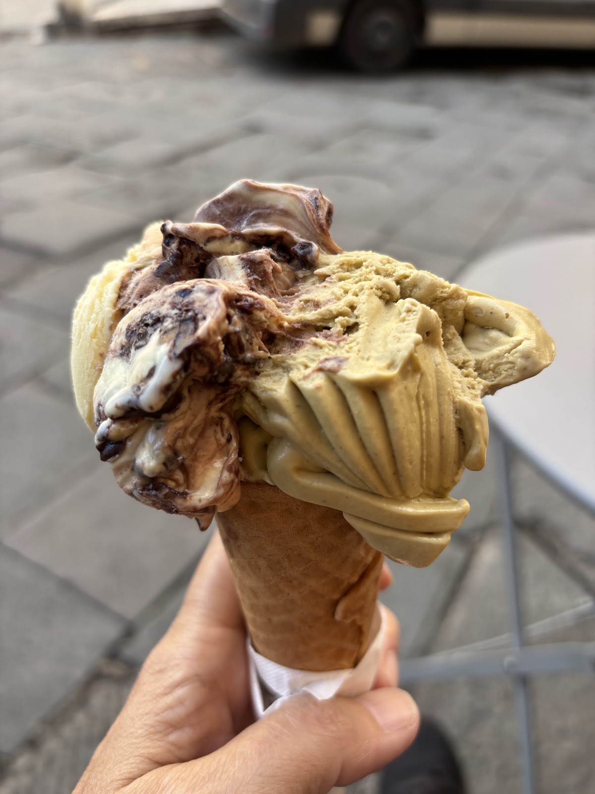 Il gelato della casa.