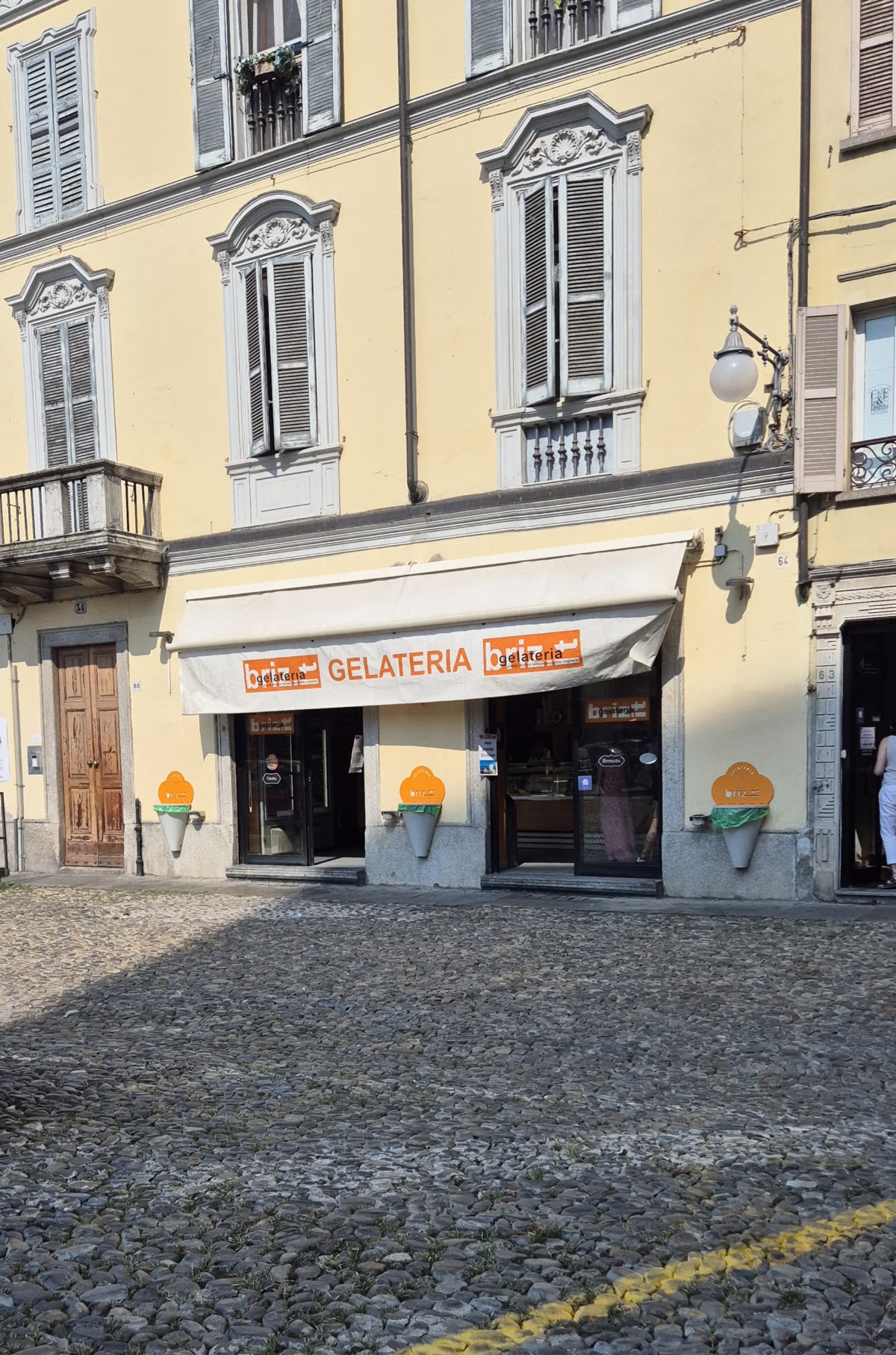 Il locale in servizio.