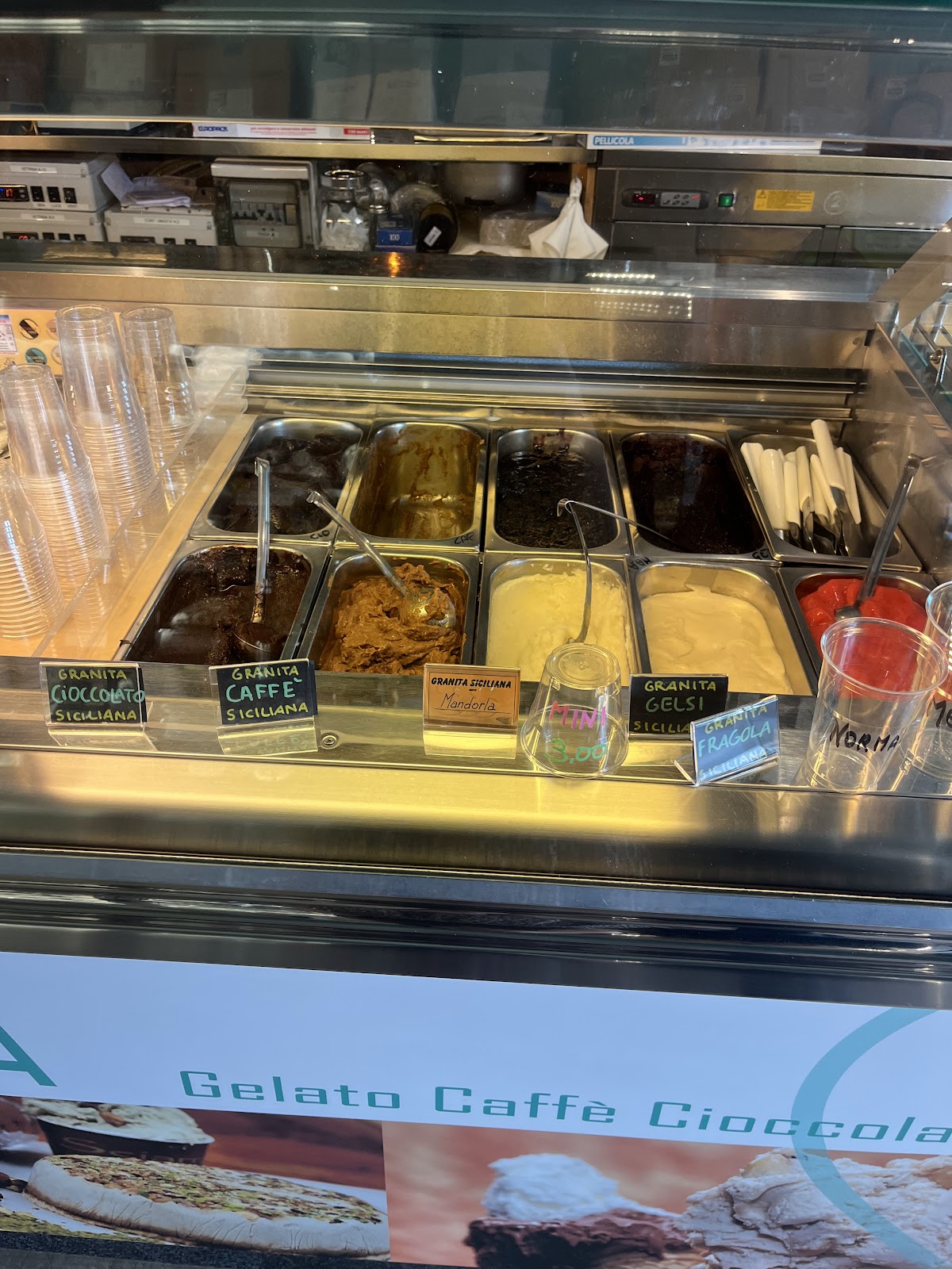 Il gelato della casa.