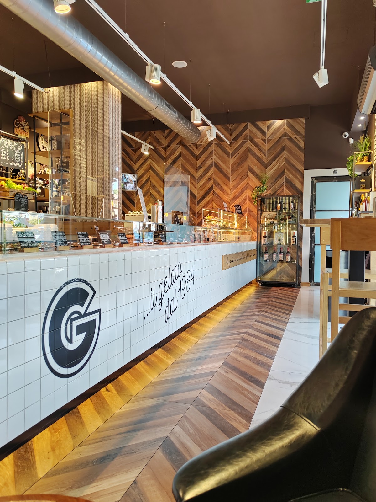 Il gelato servito.