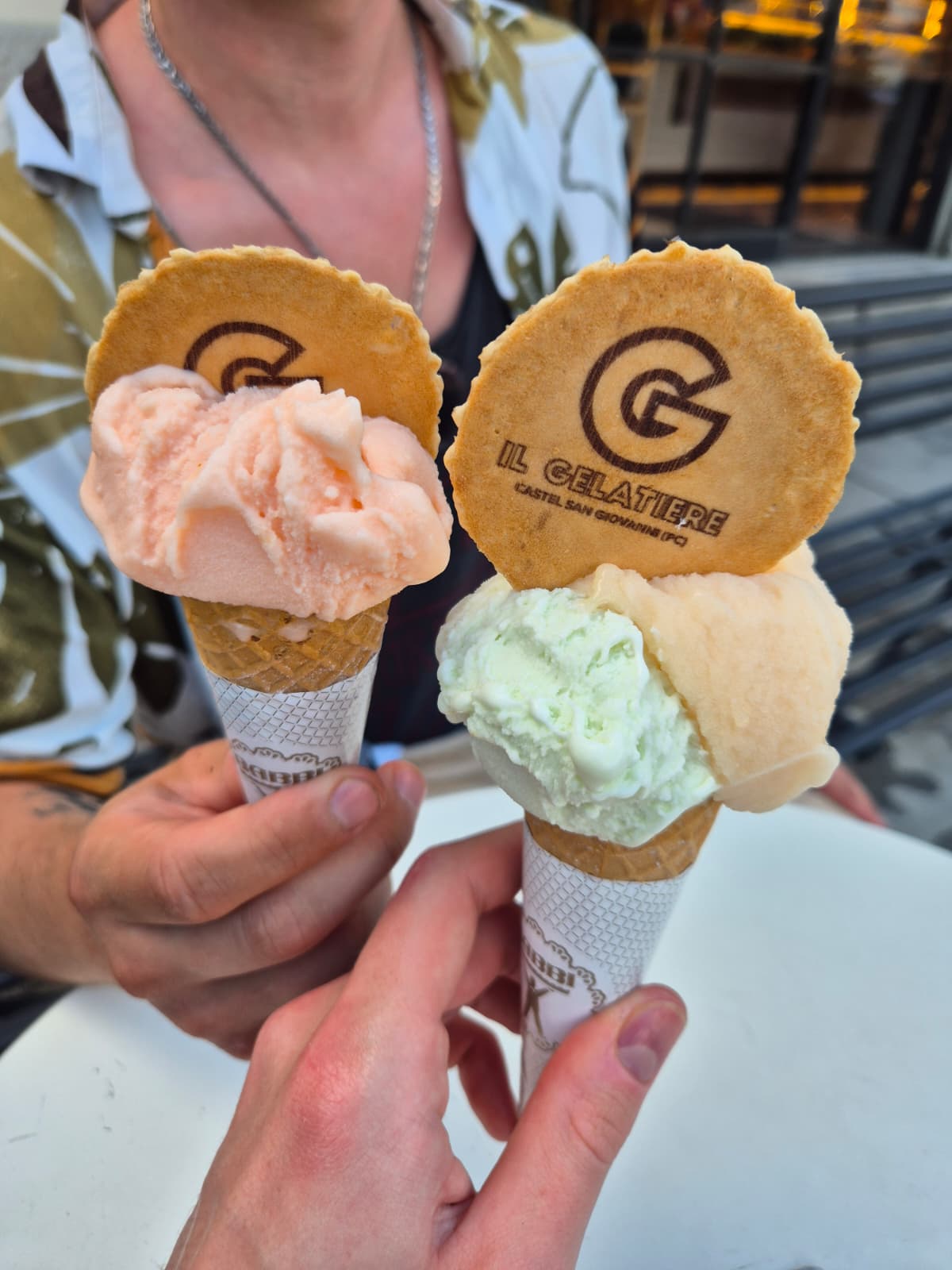 Il gelato della casa.