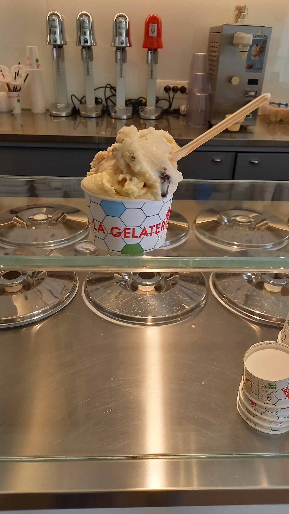 Il locale in servizio.