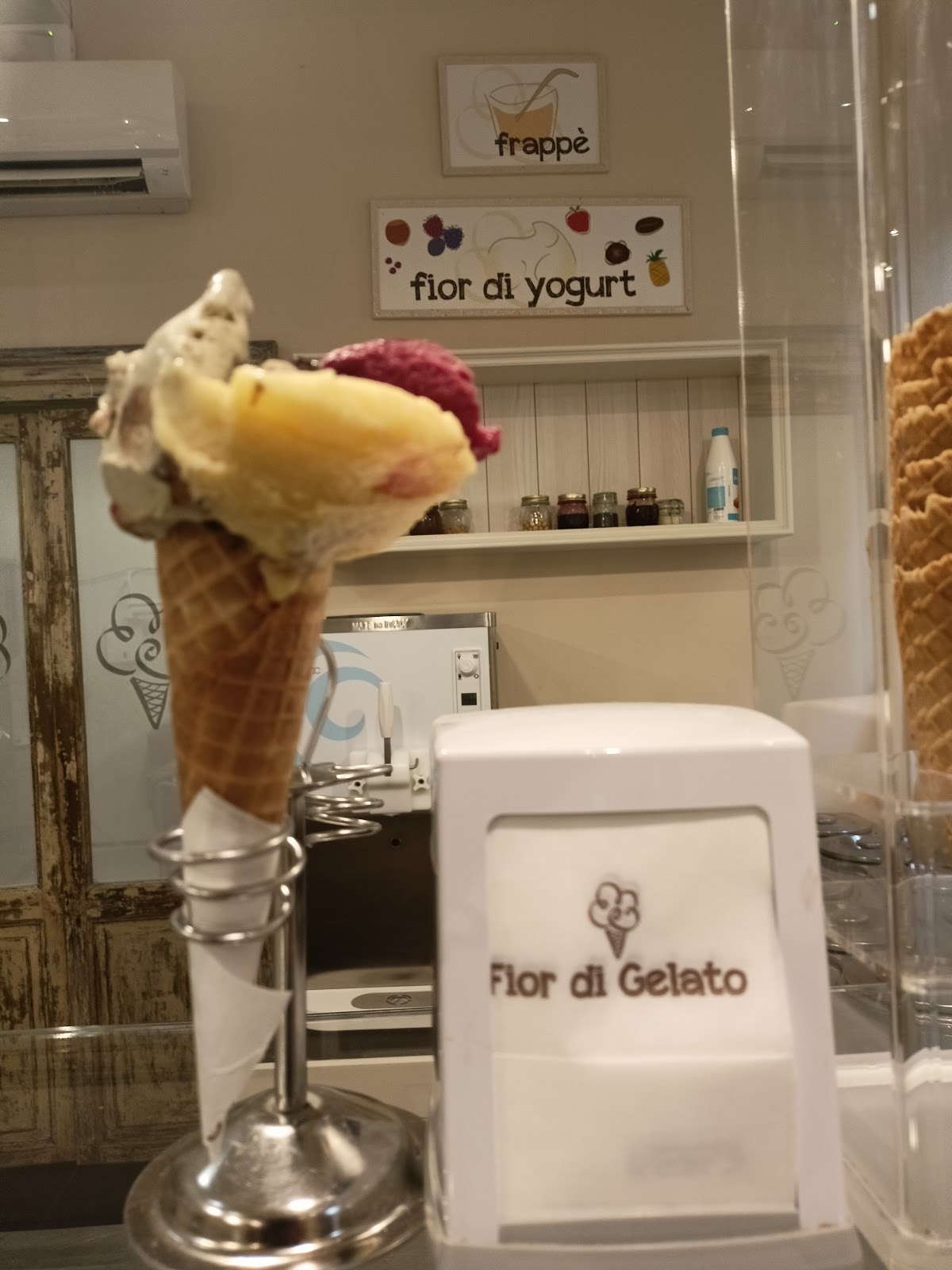 Il locale in servizio.