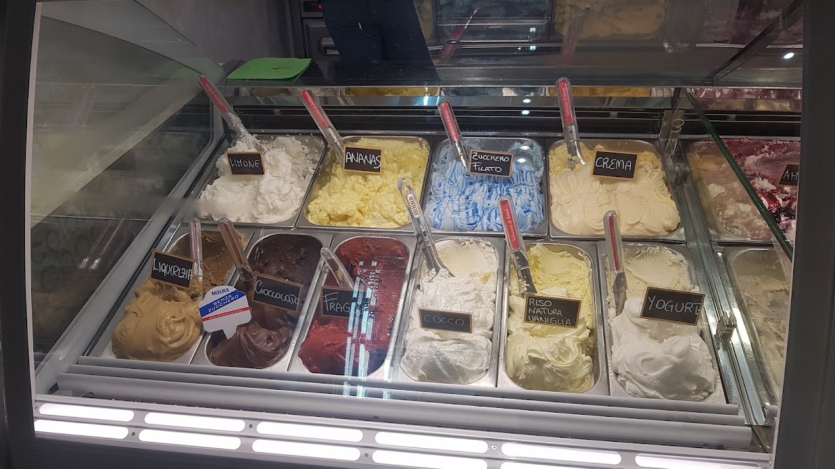 Il gelato della casa.
