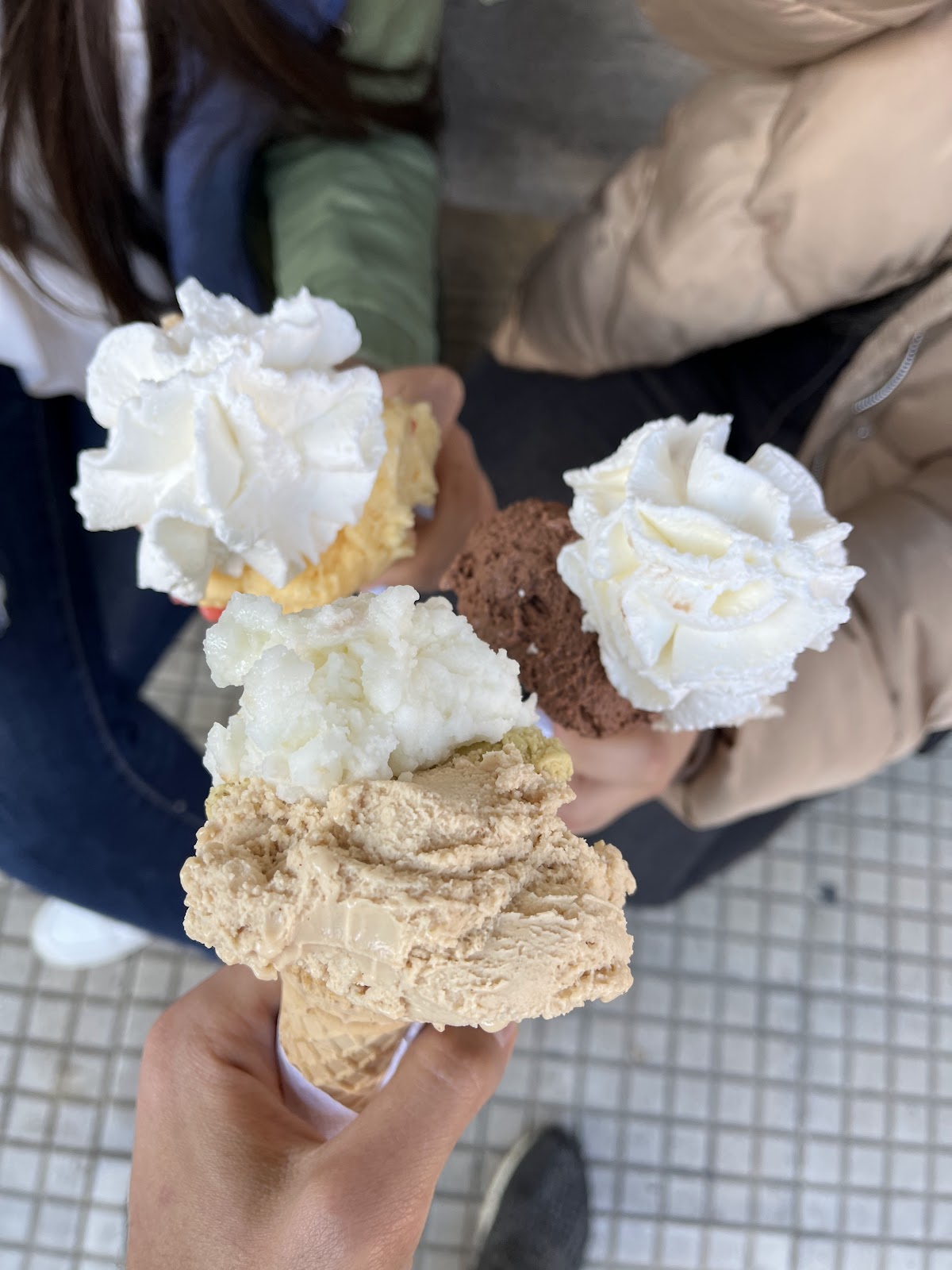 Il gelato della casa.