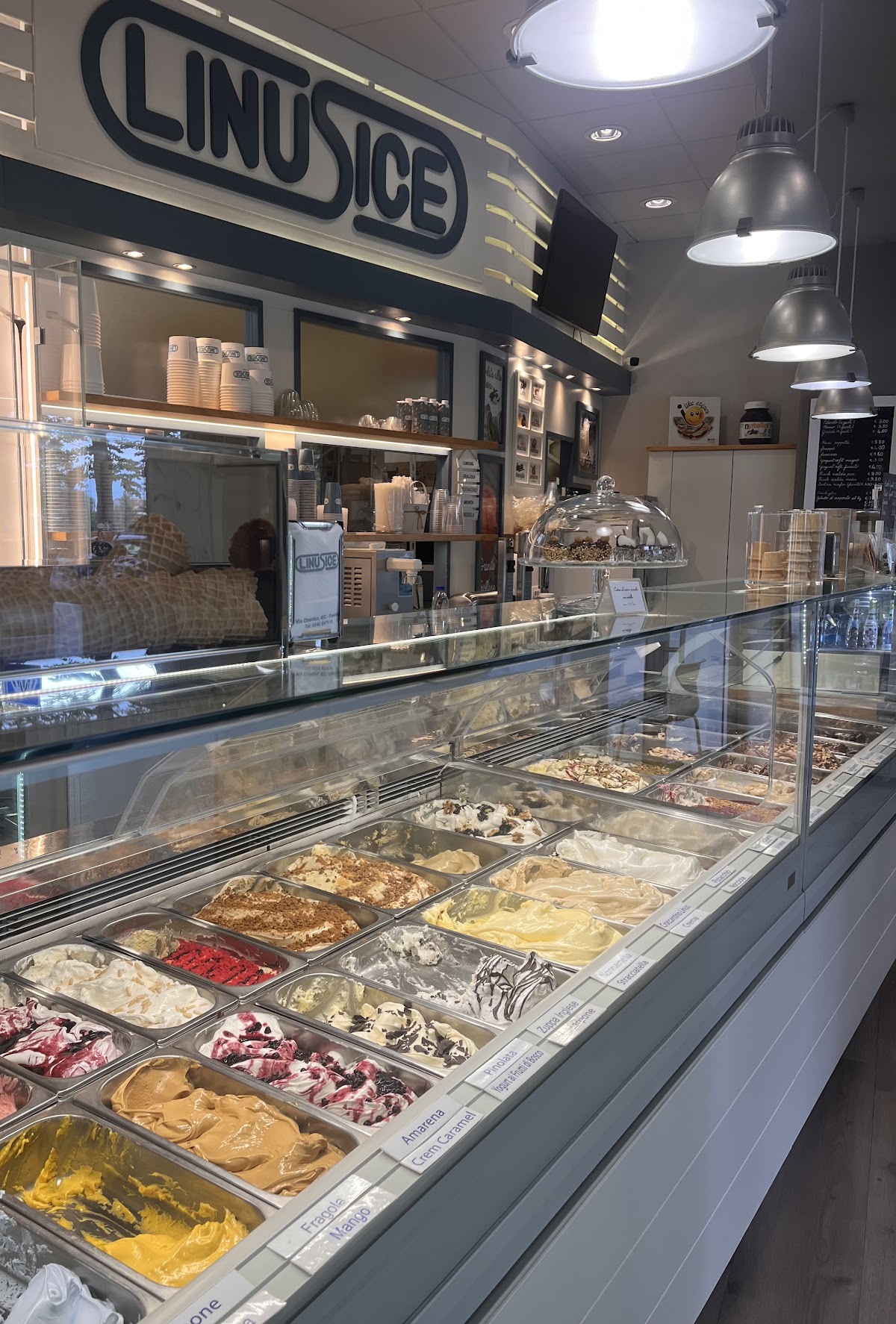 Il gelato della casa.