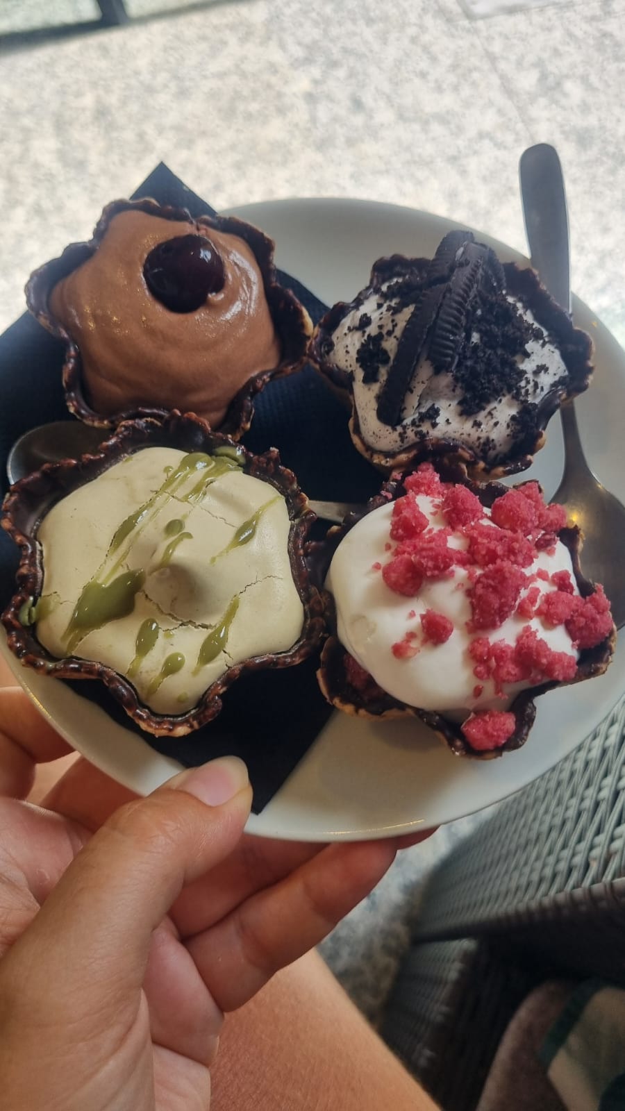 Il gelato della casa.