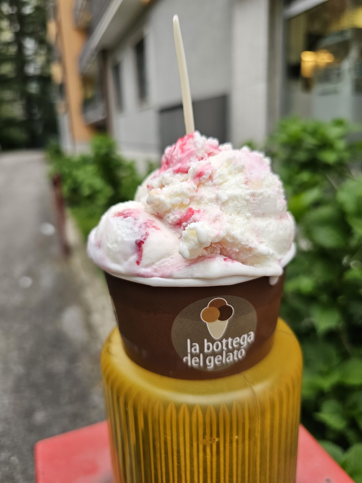 Il gelato della casa.