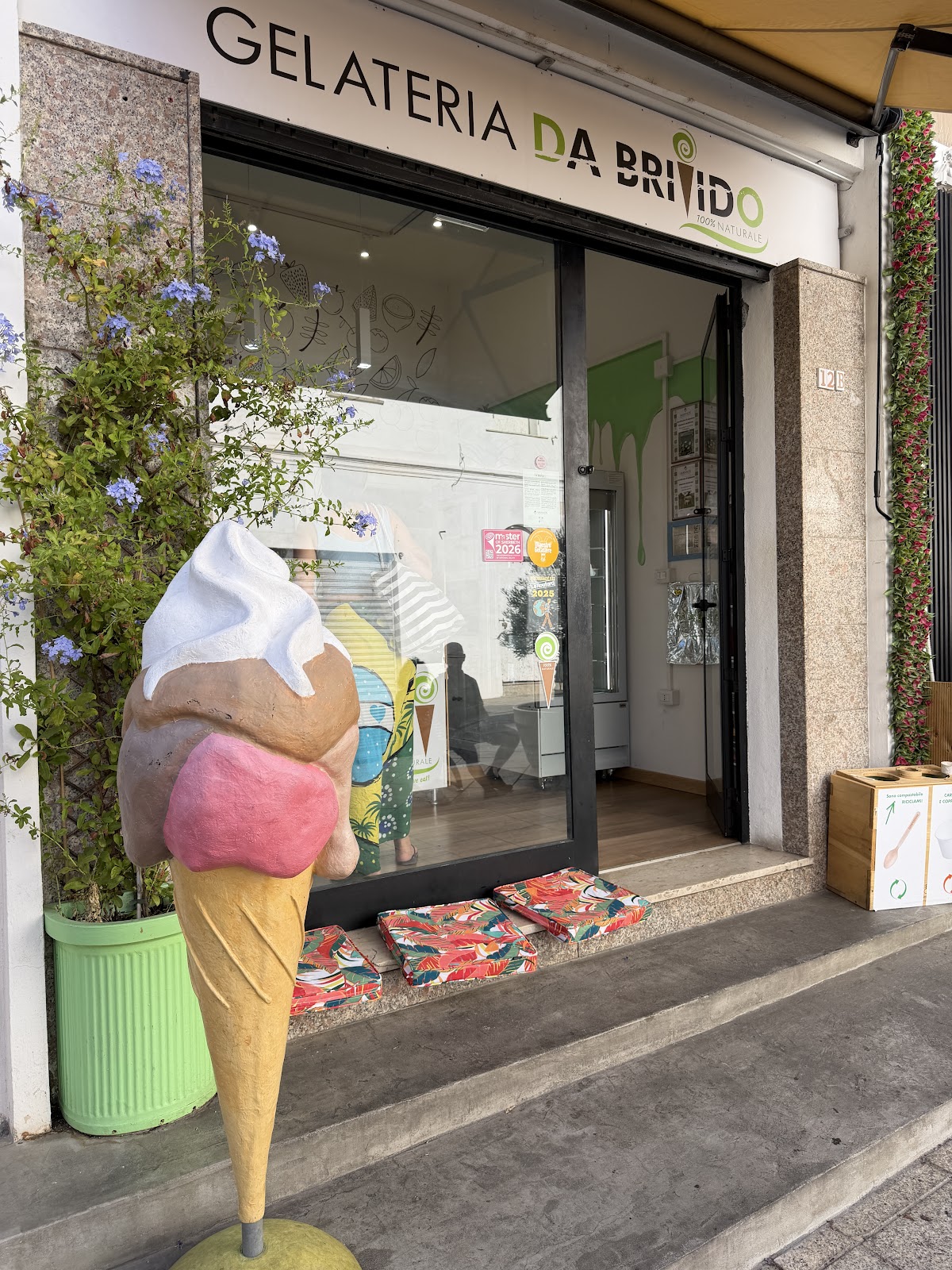 Il locale in servizio.